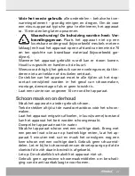 Preview for 27 page of Steba FG 120 Instructions For Use Manual