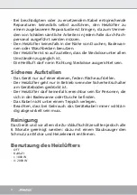 Preview for 4 page of Steba FH 504 Instructions For Use Manual