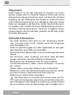 Preview for 2 page of Steba IC 180 Instructions For Use Manual