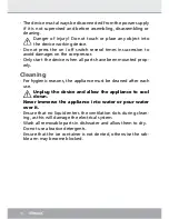 Preview for 14 page of Steba IC 180 Instructions For Use Manual