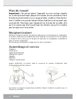 Preview for 20 page of Steba IC 30 Instructions For Use Manual