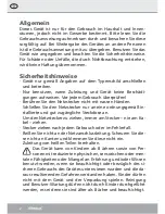 Preview for 2 page of Steba IC20 Instructions For Use Manual