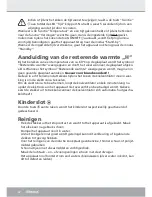 Preview for 22 page of Steba IK 300 SC Instructions For Use Manual