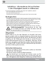 Preview for 3 page of Steba IK 70 Instructions For Use Manual