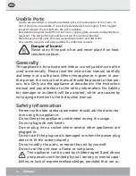 Preview for 10 page of Steba IK 70 Instructions For Use Manual