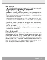 Preview for 23 page of Steba IK 75 Instructions For Use Manual