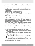 Preview for 39 page of Steba IK 75 Instructions For Use Manual