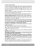 Preview for 22 page of Steba IK 750 Instructions For Use Manual