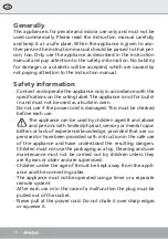 Preview for 14 page of Steba KB 27 U 2 Instructions For Use Manual