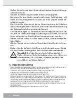 Preview for 4 page of Steba LE 160 Instructions For Use Manual