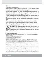 Preview for 38 page of Steba LE 160 Instructions For Use Manual