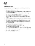 Предварительный просмотр 10 страницы Steba LR5 Instruction Manual