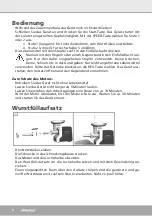 Preview for 8 page of Steba MG 1400 Instructions For Use Manual