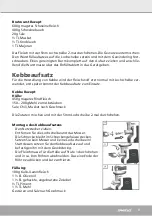 Preview for 9 page of Steba MG 1400 Instructions For Use Manual