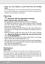 Preview for 14 page of Steba MG 1400 Instructions For Use Manual