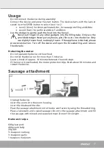 Предварительный просмотр 17 страницы Steba MG 1400 Instructions For Use Manual