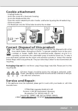 Предварительный просмотр 19 страницы Steba MG 1400 Instructions For Use Manual