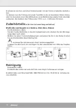 Preview for 10 page of Steba MG 3000 PRO Instructions For Use Manual