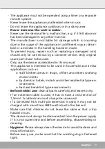 Preview for 13 page of Steba MG 3000 PRO Instructions For Use Manual