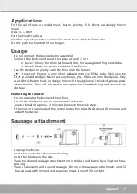 Preview for 17 page of Steba MG 3000 PRO Instructions For Use Manual