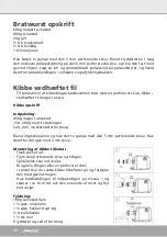 Preview for 48 page of Steba MG 3000 PRO Instructions For Use Manual