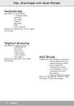 Preview for 66 page of Steba MX 4 Plus Instructions For Use Manual