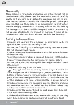 Preview for 8 page of Steba MX 600 Smart Instructions For Use Manual