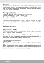 Preview for 16 page of Steba PG 4 Instructions For Use Manual