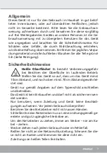 Preview for 3 page of Steba PS E2600 XL Instructions For Use Manual