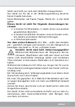 Preview for 5 page of Steba PS E2600 XL Instructions For Use Manual