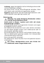 Preview for 6 page of Steba PS E2600 XL Instructions For Use Manual