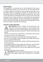 Preview for 14 page of Steba PS E2600 XL Instructions For Use Manual