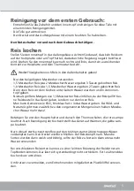 Preview for 5 page of Steba RK 1 M Instructions For Use Manual