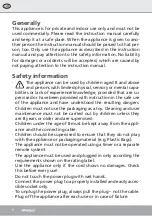 Preview for 8 page of Steba RK 1 M Instructions For Use Manual