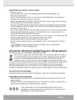 Предварительный просмотр 23 страницы Steba SG 15 Instructions For Use Manual