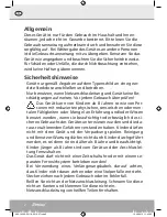 Preview for 2 page of Steba SG 16 Instructions For Use Manual