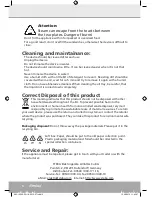 Preview for 12 page of Steba SG 16 Instructions For Use Manual