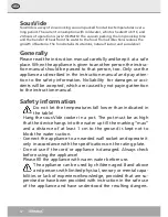 Preview for 12 page of Steba SV 100 professional Instructions For Use Manual