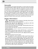 Preview for 8 page of Steba TO 10 Instructions For Use Manual