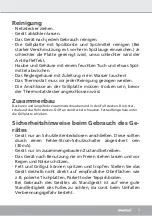 Preview for 5 page of Steba VG 250 Instructions For Use Manual