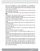 Preview for 39 page of Steba VG 500 Instructions For Use Manual