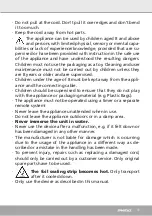 Preview for 11 page of Steba VK 7 Instructions For Use Manual