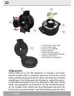 Preview for 2 page of Steba WE 20 Volcano Instructions For Use Manual