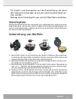 Preview for 5 page of Steba WE 20 Volcano Instructions For Use Manual