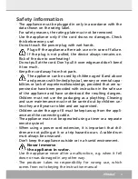 Preview for 9 page of Steba WE 20 Volcano Instructions For Use Manual