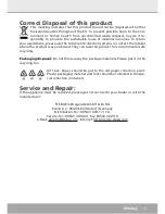 Preview for 13 page of Steba WE 20 Volcano Instructions For Use Manual