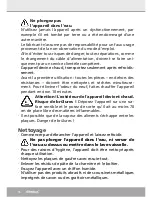 Preview for 16 page of Steba WE 20 Volcano Instructions For Use Manual