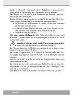 Preview for 4 page of Steba WK 10 Bianco Instructions For Use Manual