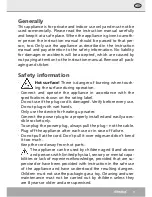 Preview for 9 page of Steba WK 10 Bianco Instructions For Use Manual