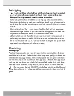 Preview for 25 page of Steba WK 10 Bianco Instructions For Use Manual